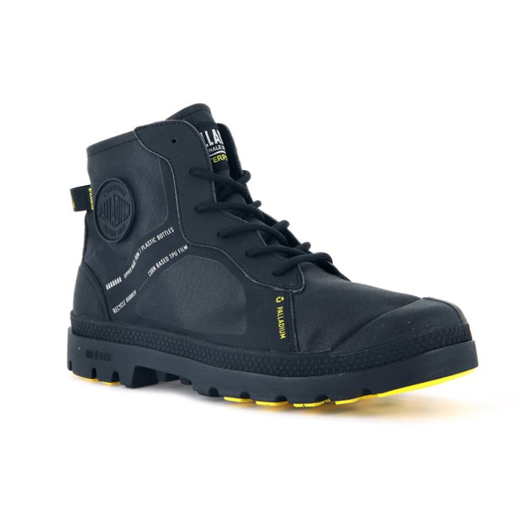 Bottes Palladium Pampa Lite+ RC WP+ 2 Femme Noir | FR DVC798O